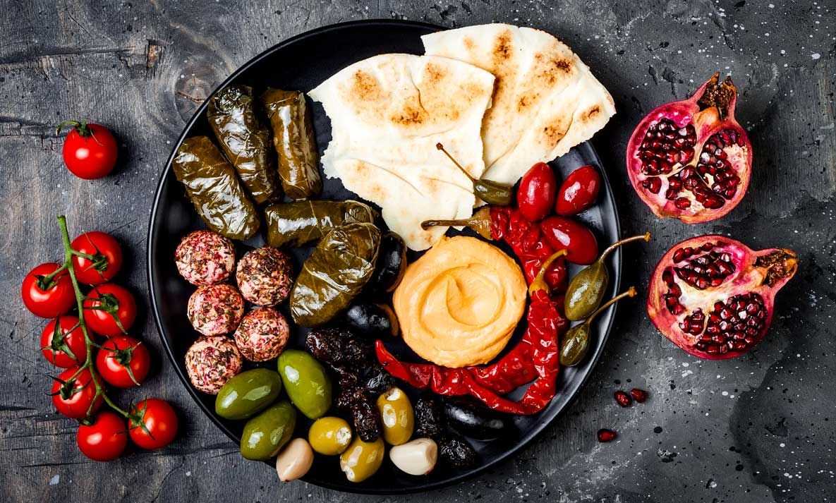 Tasty meze available from Fancy B
